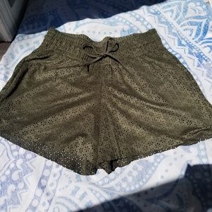 Maurices Green Soft Shorts
